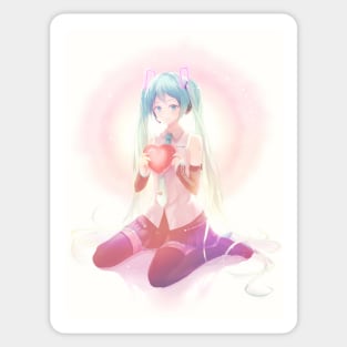 Miku Loves You Sticker